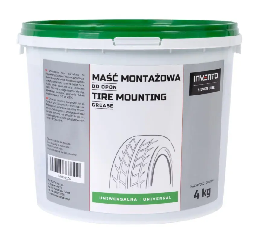 Invento montaažipasta 4kg зеленый Универсальный