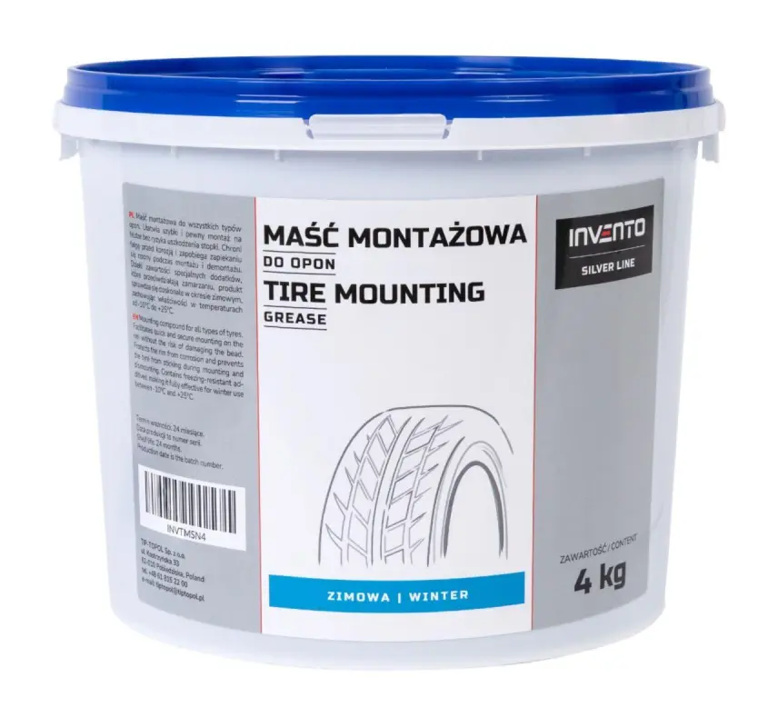 Invento montaažipasta 4kg sinine talvine