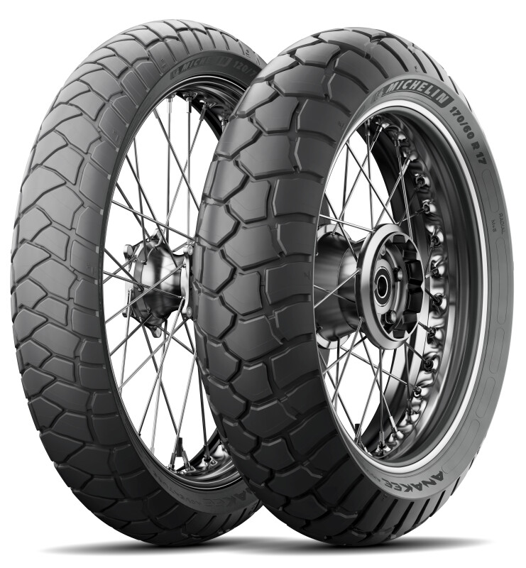 Mootorratta suverehv 120/70R19 60V MICHELIN ANAKEE ADVENTURE Thailand/Spain, TL/TT