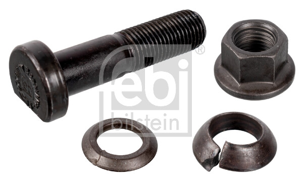 Ratta polt Tagumine M14x1,5 x60/64,5mm (keerme pikkus 32mm, Fosfaadi muundamisega kaetud / Teras, kmpl.; pesuriga) sobib: MERCEDES LK/LN2, O 309, SPRINTER 4,6-T (B906), SPRINTER 5-T (B906) 01.68-