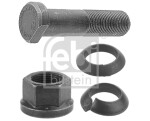 Ratta polt Esiosa/Tagumine M20x1,5 x77/86mm (keerme pikkus 39mm, Fosfaadi muundamisega kaetud / Teras, kmpl.; pesuriga) sobib: MERCEDES ATEGO, ATEGO 2, LK/LN2, O 301, O 402, OF, T2/L 01.72-