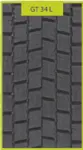 Veoauto suverehv 315/80R22,5 11 GT GT34L