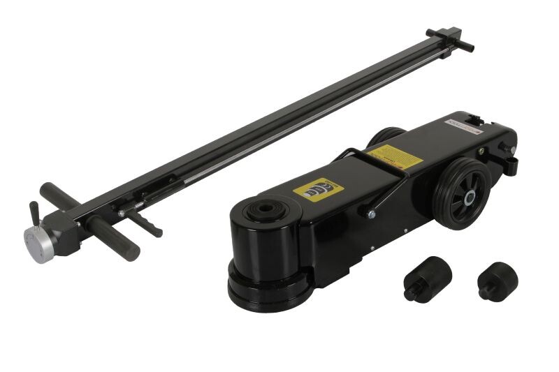 Trolley Jack pneumo-hydraulics, ability: 25000kg, min. height lifting 185 mm, max. height lifting: 492 mm, mobile