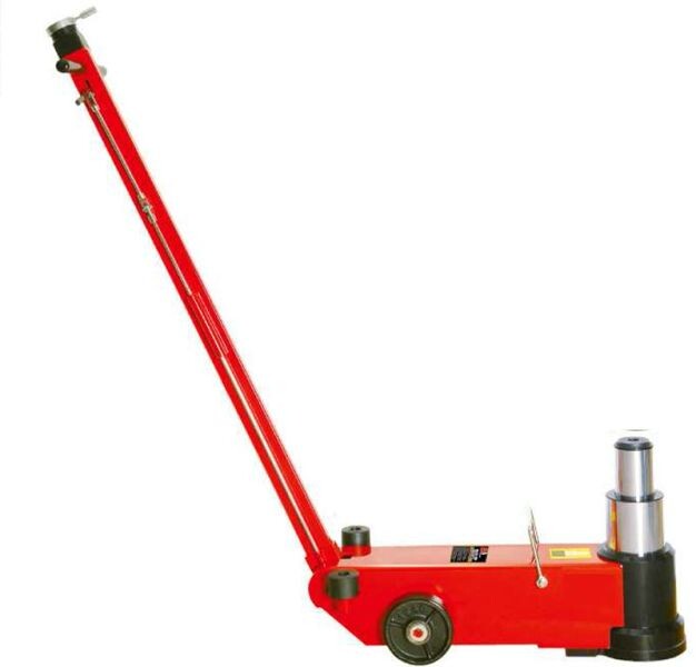 Trolley Jack pneumo-hydraulics, ability: 50000kg, min. height lifting 185 mm, max. height lifting: 577 mm, mobile