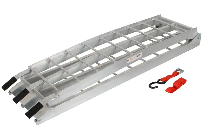 The ramp, 340 kg, 1 pc, weight 6,5 kg, length: 2160mm, width 280mm, alumiinum PROFITOOL Moto