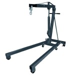 kraana tõstevõime: 2000kg, minimaalne kõrgus tõste 25 mm, max kõrgus tõste: 2240 mm, mobiilne, värv: must, 1 konks; 1 kett