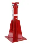 подставка Подставкa, HEAVY DUTY, низкий, количество: 1шт, способность:: 10 t, высота min 650 mm, высота max 1100 mm, для защиты: шпильки, Регулируемый, цвет: черный
