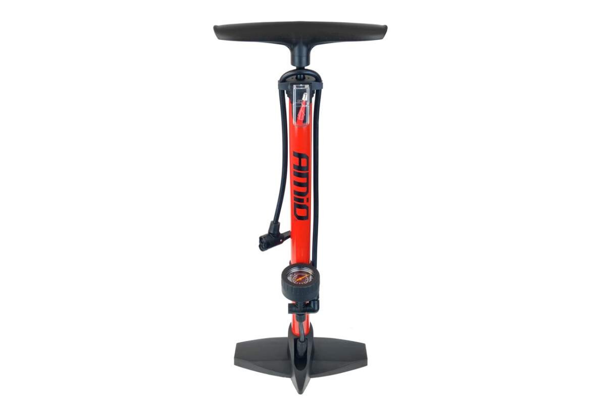 metal Hand pump with pressure gauge 11 BAR