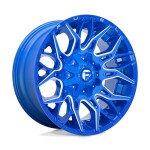 Alloy Wheel Fuel D770 Twitch Anodized Blue Milled 9x20" 6x139.7 ET1 middle hole 106