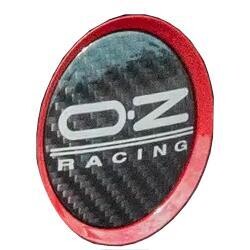 OZ Racing Wheel Cap 81310720 M679C/AL + Ring M695 Red 1 pcs