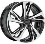 Alloy Wheel MSW 60 Gloss Black Full Polished 7.5x17" 5x112 ET46 middle hole 57.1