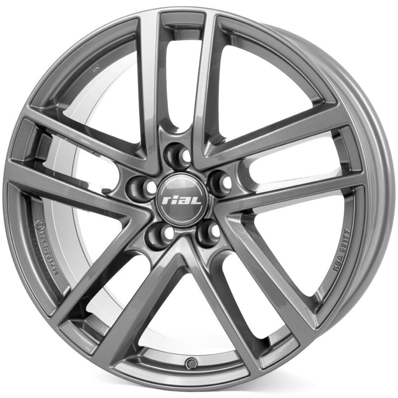 Valuvelg Rial Astorga grafiit 7x17" 5x108 ET42 Keskava 65.1