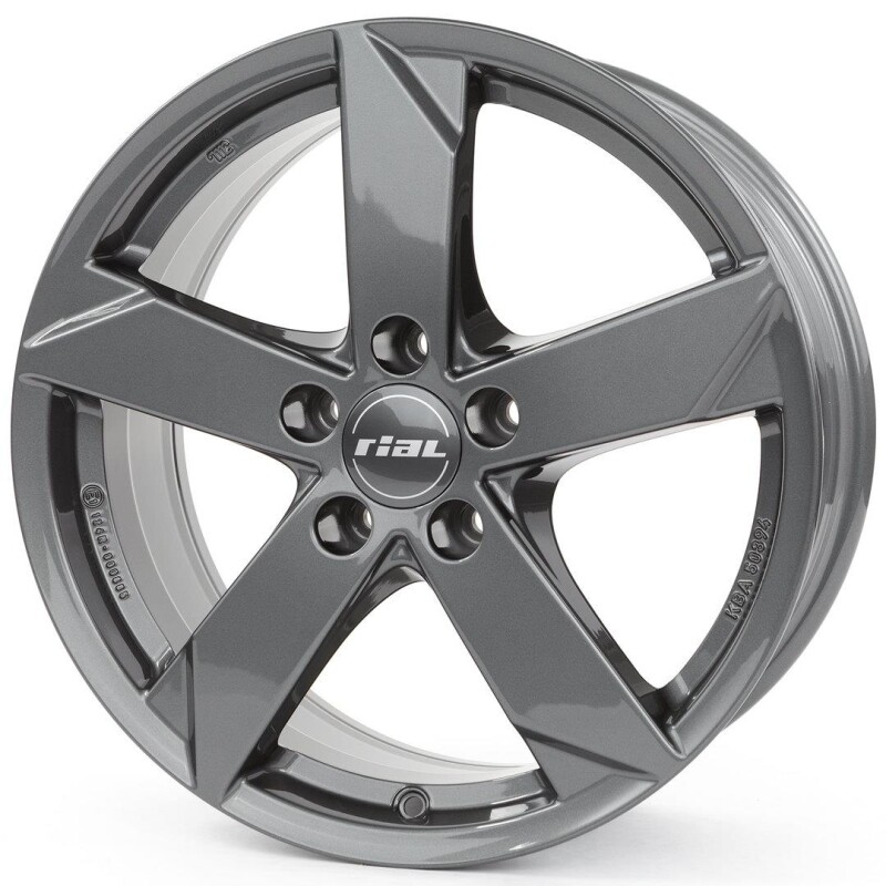 Alloy Wheel Rial Kodiak Graphite 6.5x16" 5x105 ET39 middle hole 56.6