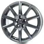 Alloy Wheel Rial Milano titanium 7.5x18" 5x108 ET45 middle hole 70.1