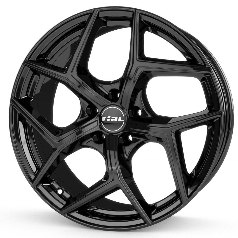 Alloy Wheel Rial Salento diamond-black 8x18" 5x108 ET45 middle hole 70.1