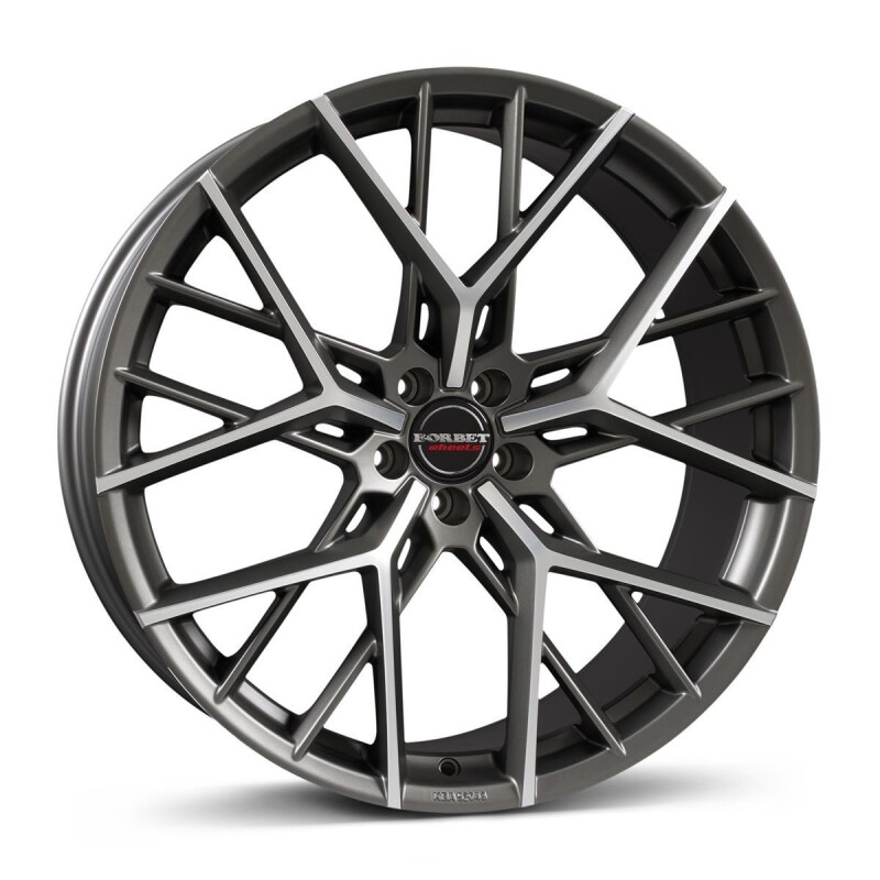 Alloy Wheel Borbet BY titan polished matt 11x23" 5x120 ET32 middle hole 72.6