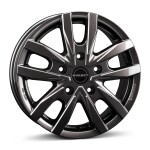 Alloy Wheel Borbet CW5 mistral anthracite glossy 6x16" 5x118 ET68 middle hole 71.1