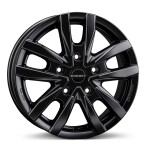 Alloy Wheel Borbet CW5 Black matt 6.5x16" 5x120 ET60 middle hole 65.1