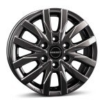 Alloy Wheel Borbet CW6 mistral anthracite glossy 6.5x16" 6x130 ET62 middle hole 84.1