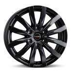 Alloy Wheel Borbet CW6 Black matt 6.5x16" 6x130 ET62 middle hole 84.1