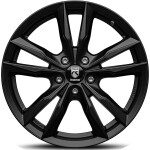 Alloy Wheel Reds Fast Matt Black 6.5x16" 5x108 ET40 middle hole 72.3