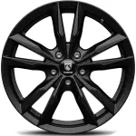 Alloy Wheel Reds Fast Matt Black 6.5x16" 5x114.3 ET40 middle hole 72.3