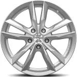 Alloy Wheel Reds Fast Glossy Silver 7.5x17" 5x114.3 ET40 middle hole 72.3