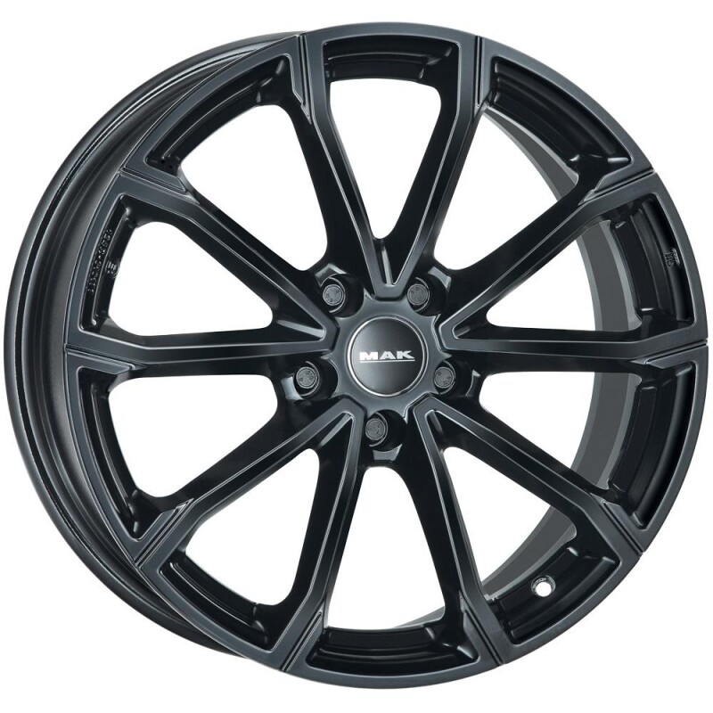Литой диск MAK DaVinci Gloss черный 6.5x17" 5x114.3 ET32 центральное отверстие 66.1