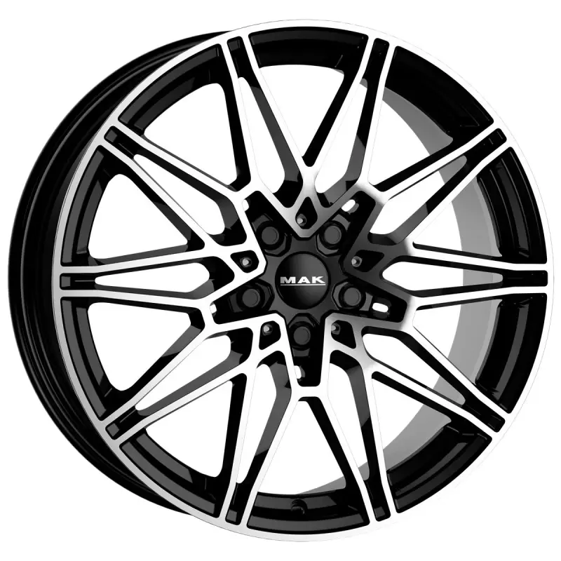 Alloy Wheel MAK Koenig Black Mirror 8x19" 5x112 ET27 middle hole 66.6