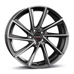 Alloy Wheel Borbet VTX Graphite Polished 8x18" 5x108 ET45 middle hole 72.6