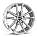 Alloy Wheel Borbet W Crystal Silver 6.5x16" 5x114.3 ET45 middle hole 72.6