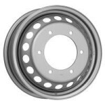 Alloy Wheel KFZ 9696 Silver 5.5x17" 6x205 ET113 middle hole 161.1