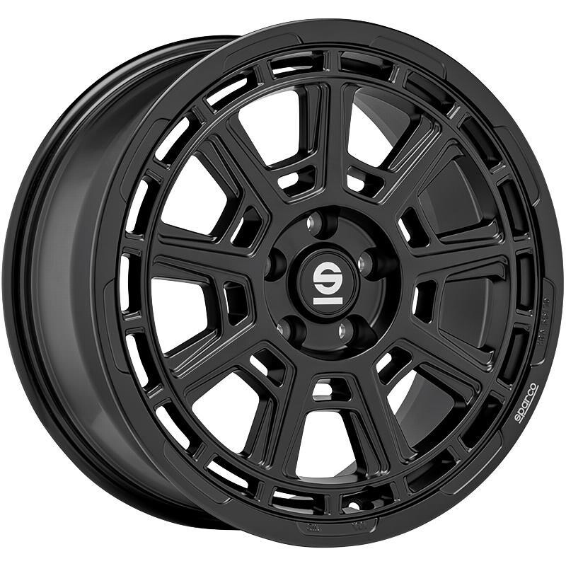 Литой диск Sparco Sterrato матовый черный 8x17" 6x120 ET35 центральное отверстие 74.5