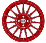 Alloy Wheel OZ Racing SUPERTURISMO LM RED WHITE LETTERING 4h 7x17" 4x100 ET42 middle hole 68