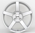Литой диск STW Ares Silver 7x17" 4x108 ET32 центральное отверстие 65.1