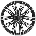 Valuvelg AEZ Seattle dark Black/poleeritud 8x20" 5x112 ET39 Keskava 66.6