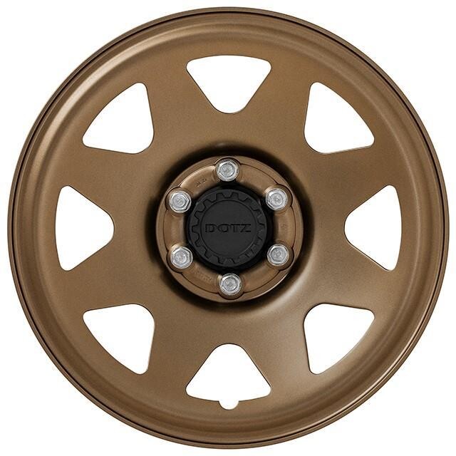 Alloy Wheel Dotz 4x4 Dakar HD Bronze 7x17" 6x120 ET44 middle hole 74.5