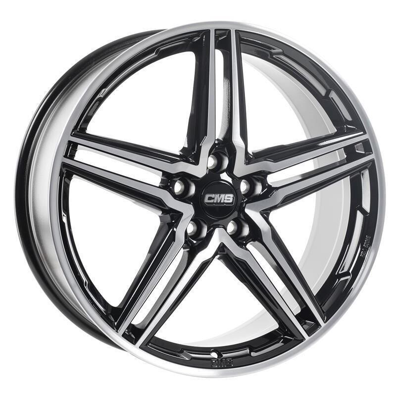 Литой диск CMS C29 Diamond черный Gloss 8x18" 5x120 ET50 центральное отверстие 65.1