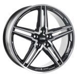 Alloy Wheel CMS C29 Diamond Black Gloss 8x18" 5x120 ET50 middle hole 65.1