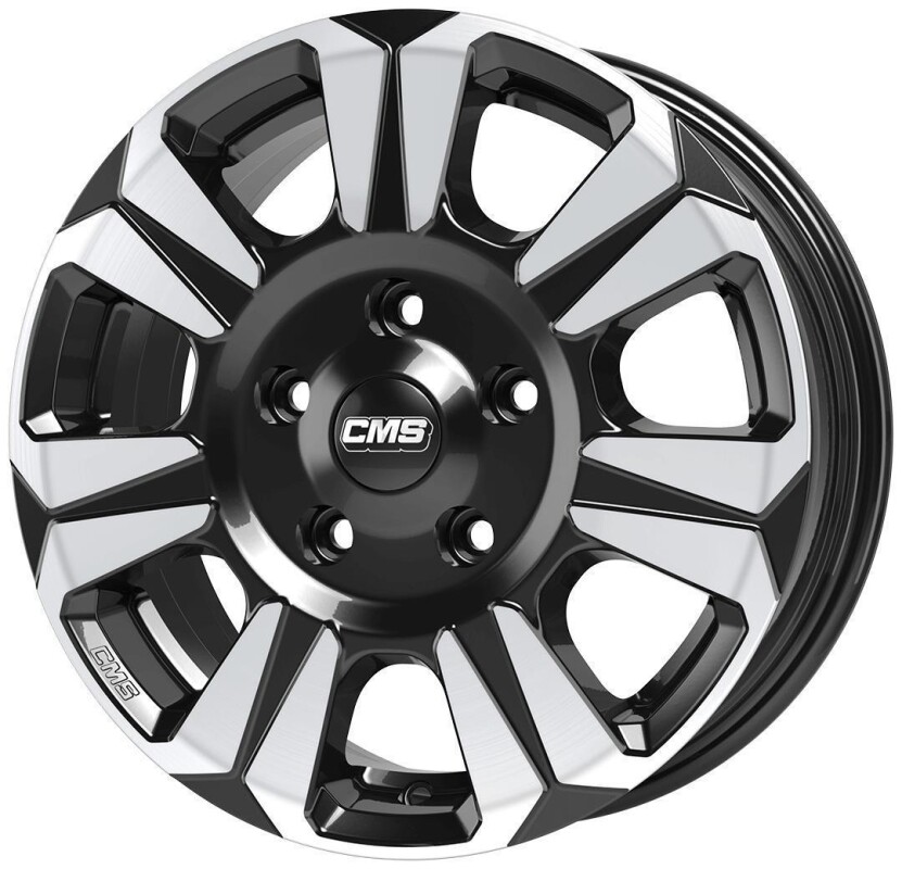 Литой диск CMS C31 Diamond черный Gloss 6.5x16" 5x118 ET60 центральное отверстие 71.1