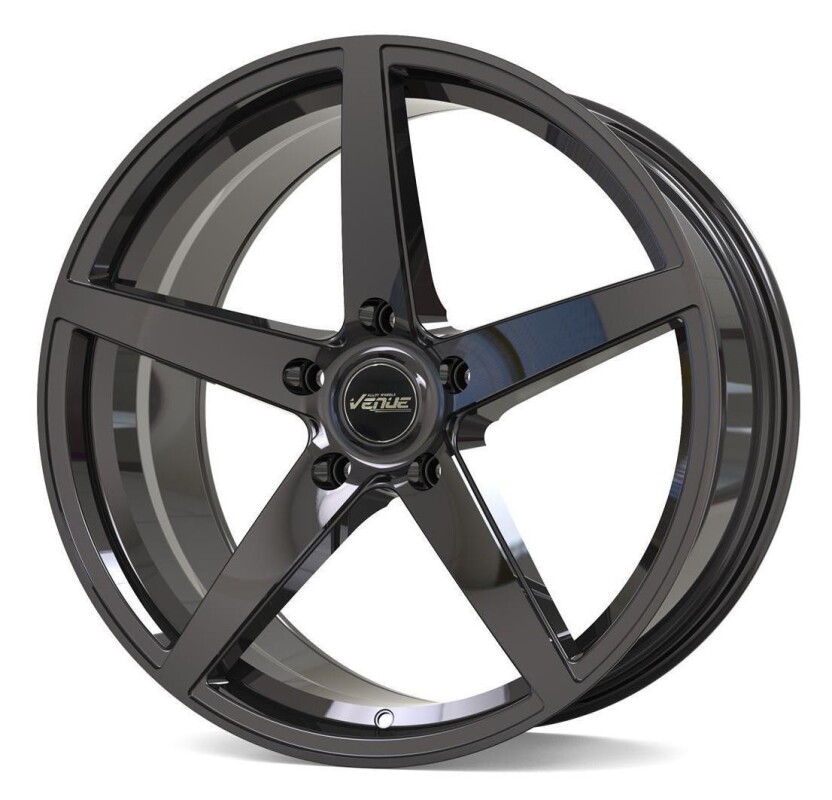 Литой диск Venue Evo5 Gloss черный 9.5x19" 5x112 ET45 центральное отверстие 66.6