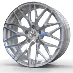Alloy Wheel Venue Foxy Silver Polished 8.5x18" 5x114 ET35 middle hole 73.1