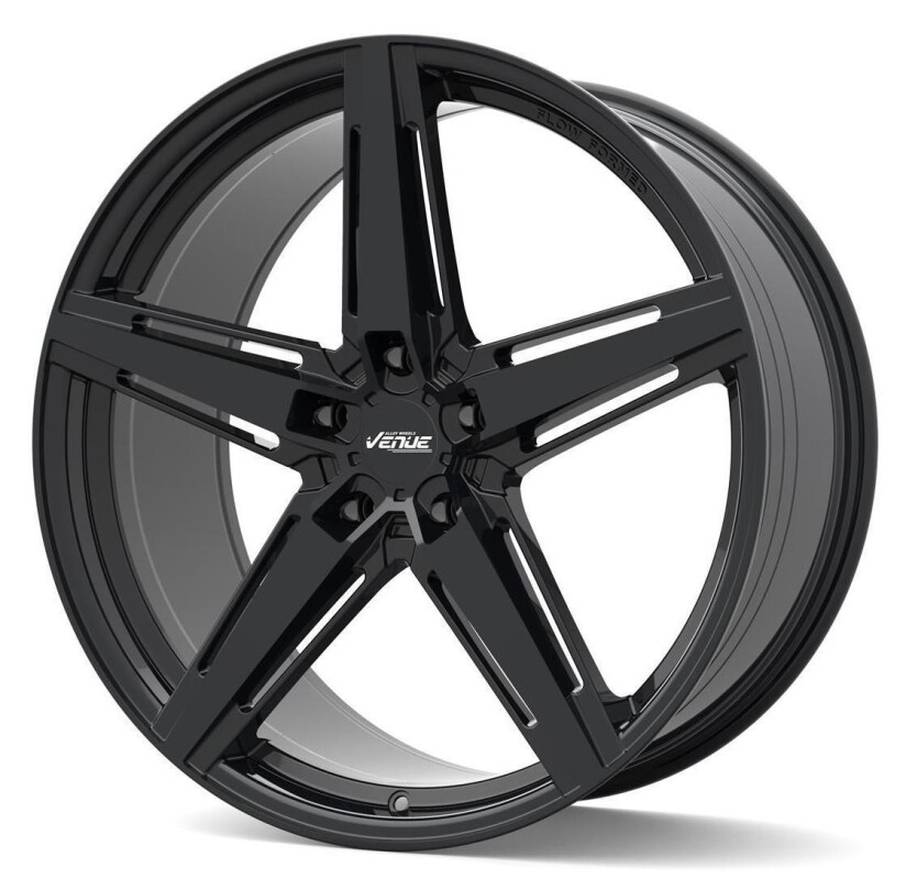Alloy Wheel Venue Nord5 Gloss Black 9x20" 5x112 ET25 middle hole 66.6