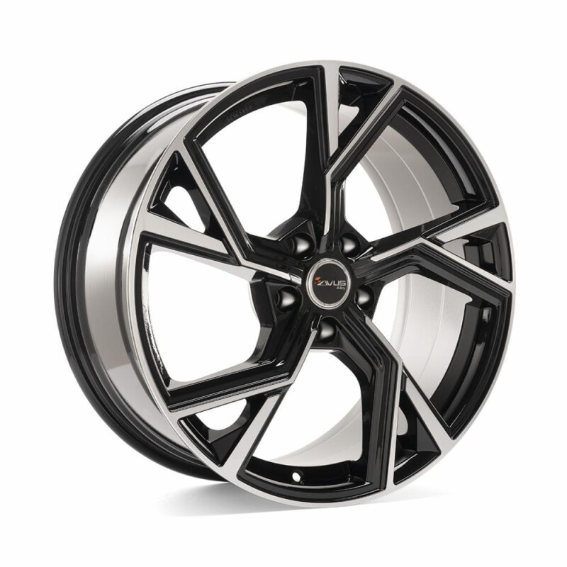 Valuvelg Avus AF20 must poleeritud 8x18" 5x112 ET35 Keskava 66.6
