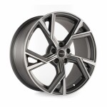 Valuvelg Avus AF20 Matt Antharcite poleeritud 8x18" 5x112 ET28 Keskava 66.6
