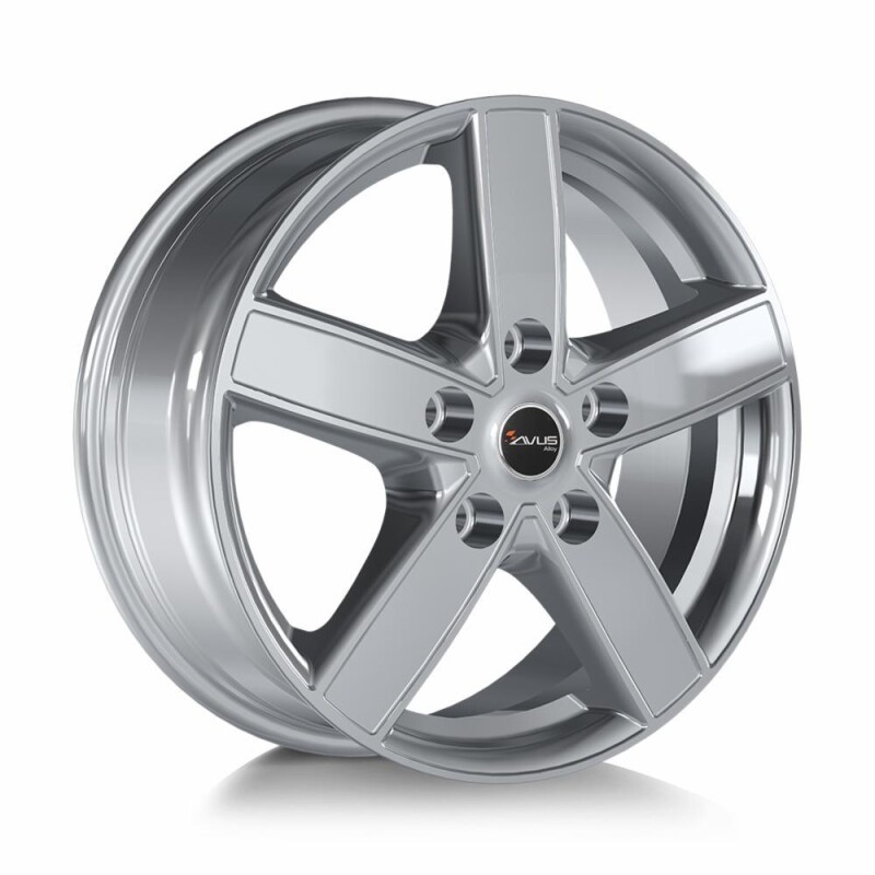 Alloy Wheel Avus AC-V51 Hyper Silver 7x17" 5x118 ET62 middle hole 71.1