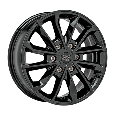 Alloy Wheel MSW 42 6H Gloss Black 8.5x20" 6x120 ET47 middle hole 74.6