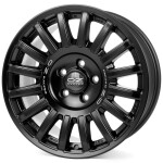 Alloy Wheel OZ Racing Rally Raid Matt Black Silver Lettering 8x17" 5x120 ET37 middle hole 79