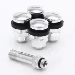 Japan Racing komplekt Flat alumiinium air klapid JR v1 Silver