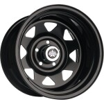 Alloy Wheel Jack Wheeler Rocky AT Matt Black 8x17" 5x127 ET-20 middle hole 84.1